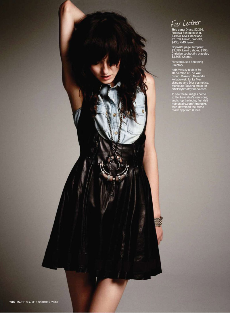 irina beauty9 Morning Beauty | Irina Lazareanu by James Macari