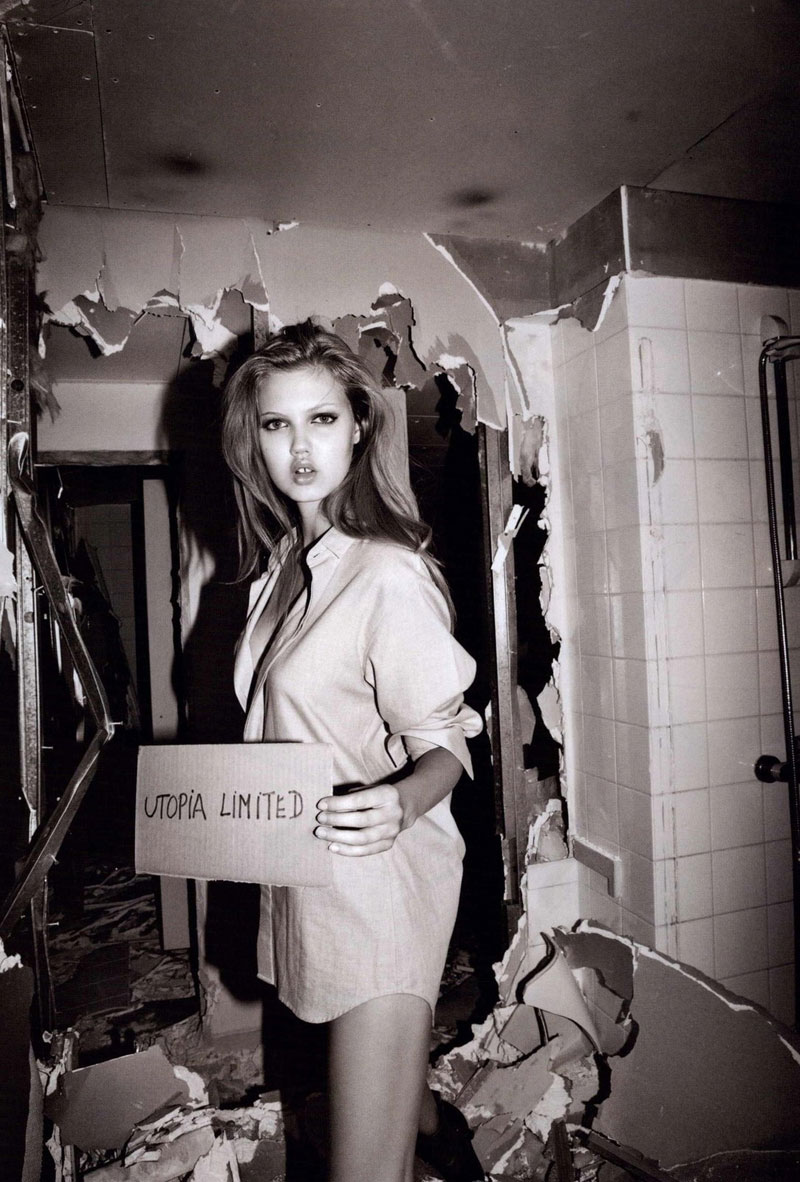 lindsey wixson2 Lindsey Wixson for <em>Purple Fashion</em> F/W 2010 by Olivier Zahm