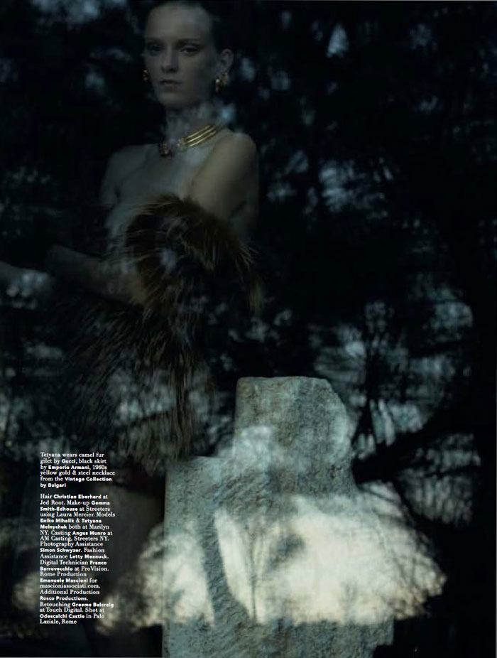 Eniko Mihalik & Tetyana Melnychuk by Sean & Seng for <em>POP</em> Fall/Winter 2010 rome savage16 Eniko Mihalik & Tetyana Melnychuk by Sean & Seng for <em>POP</em> Fall/Winter 2010