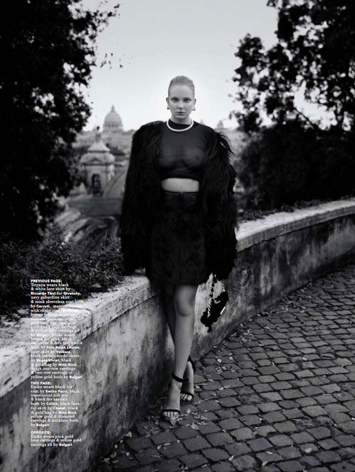 Eniko Mihalik & Tetyana Melnychuk by Sean & Seng for <em>POP</em> Fall/Winter 2010 rome savage4 Eniko Mihalik & Tetyana Melnychuk by Sean & Seng for <em>POP</em> Fall/Winter 2010