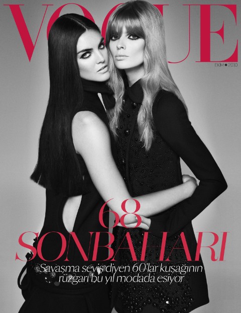 <em>Vogue Turkey</em> October 2010 Cover | Hilary Rhoda & Julia Stegner by Cuneyt Akeroglu voguetr2 <em>Vogue Turkey</em> October 2010 Cover | Hilary Rhoda & Julia Stegner by Cuneyt Akeroglu