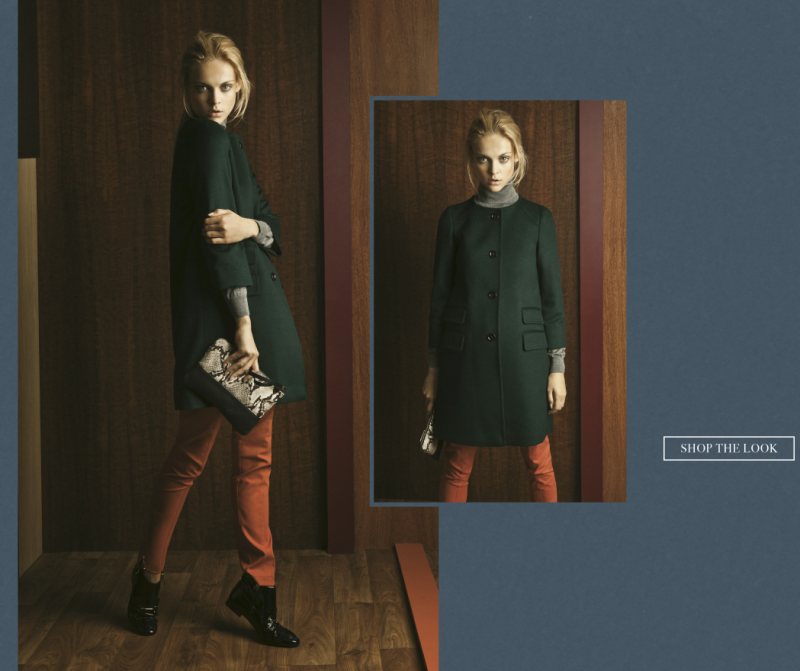 md3 Viktoriya Sasonkina for Massimo Dutti October 2011 Lookbook
