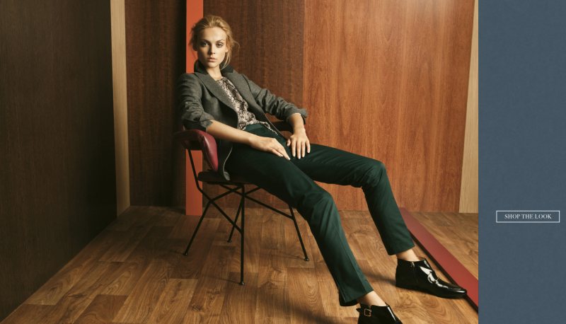 md4 Viktoriya Sasonkina for Massimo Dutti October 2011 Lookbook