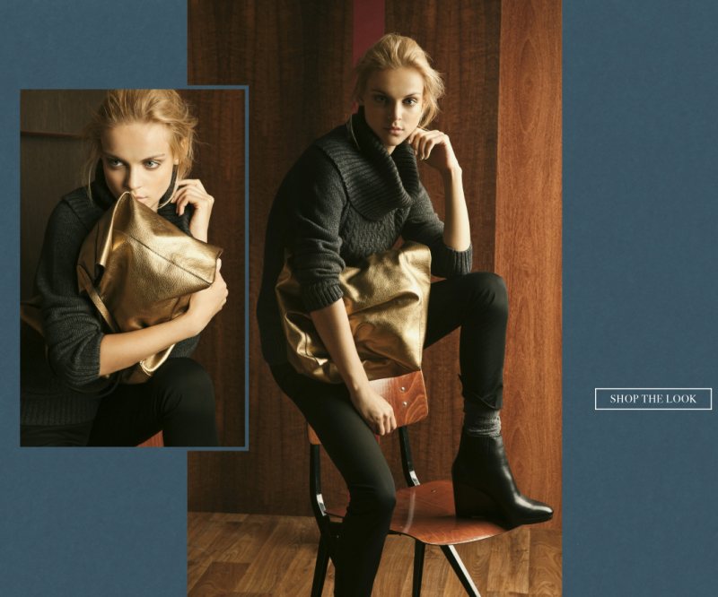 md6 Viktoriya Sasonkina for Massimo Dutti October 2011 Lookbook