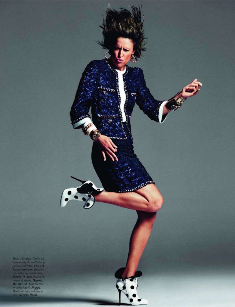 raquel zimmermann1 Raquel Zimmermann by Inez & Vinoodh for <em>Vogue Paris</em> November 2011