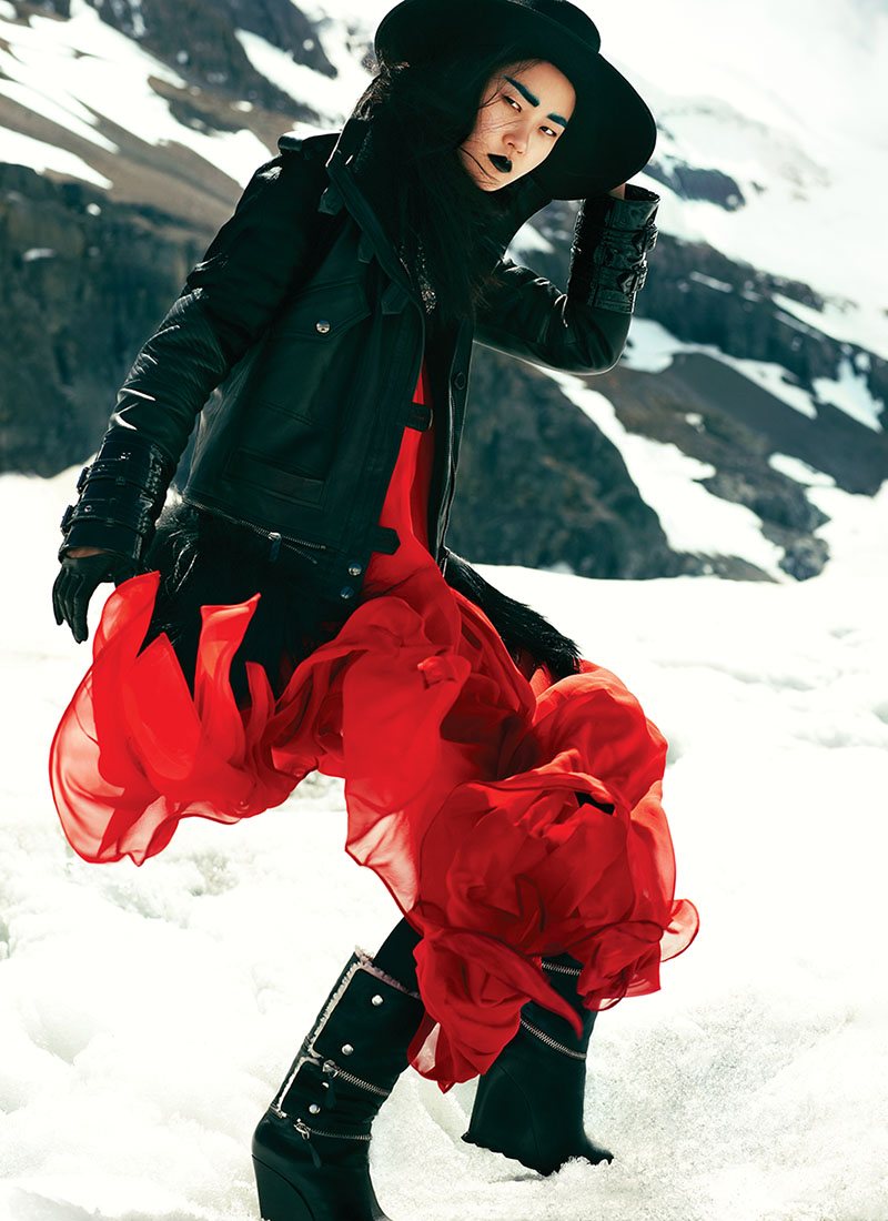 glacial2 Hyoni Kang by Chris Nicholls for <em>Flare</em> December 2011