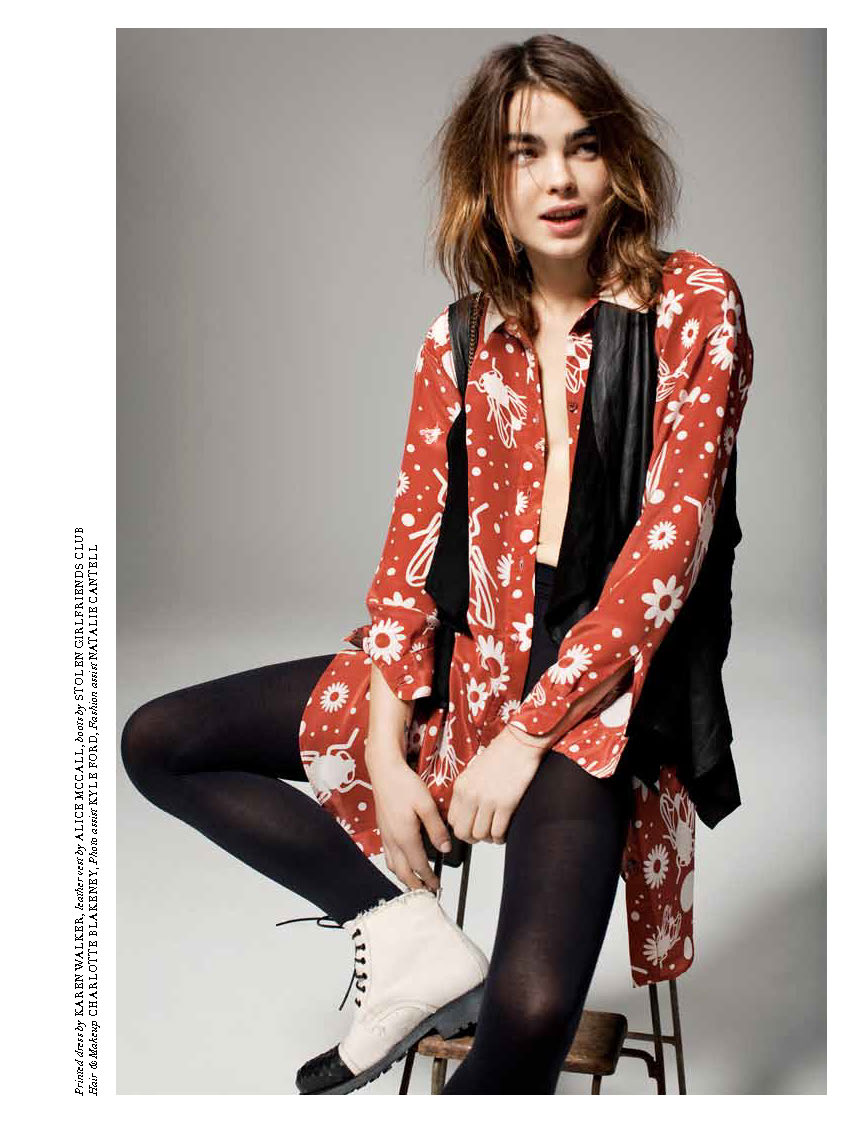 bambi northwood blyth8 Bambi Northwood Blyth by Derek Henderson for <em>Remix</em> #72