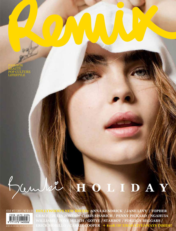 bambi northwood blyth9 Bambi Northwood Blyth by Derek Henderson for <em>Remix</em> #72