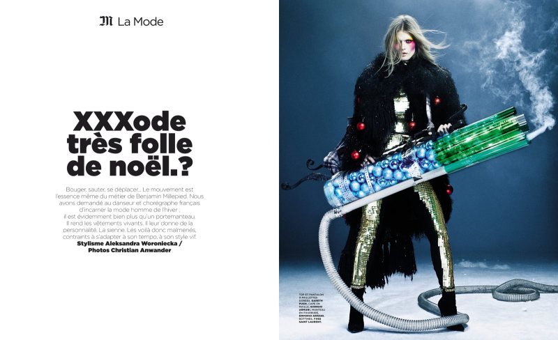 malgosia bela1 Malgosia Bela by Christian Anwander for <em>M le Monde</em> December 2011