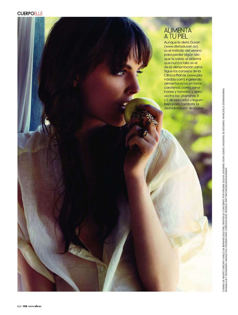 myf shepherd7 Myf Shepherd by Thiemo Sander for <em>Elle Spain</em>