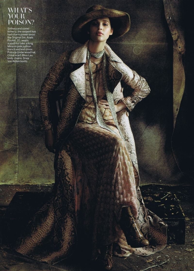 doubletake5 Miranda Kerr, Candice Swanepoel, Raquel Zimmermann & Others by Steven Meisel for <em>Vogue US</em> August 2011