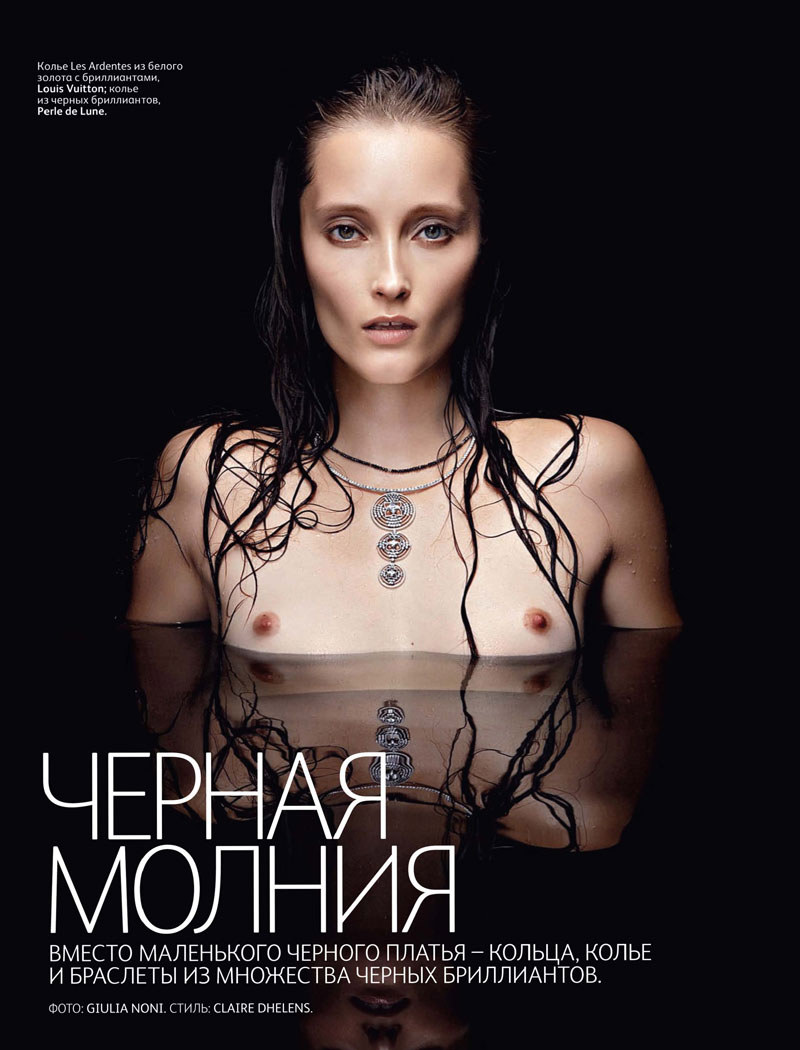 iekeliene stange1 Iekeliene Stange for <em>Vogue Russia</em> August 2011
