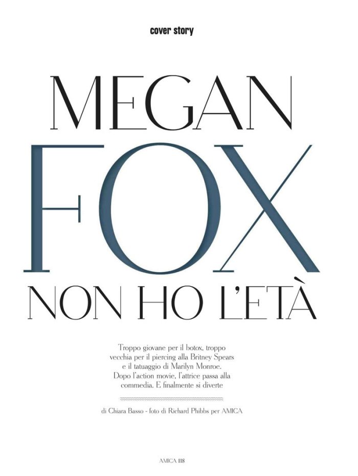 Megan Fox by Richard Phibbs for <em>Amica</em> September 2011 megan fox1 Megan Fox by Richard Phibbs for <em>Amica</em> September 2011