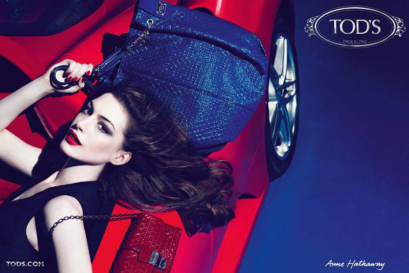 Anne Hathaway for Tods Fall 2011 Signature Handbags Campaign by Mert & Marcus anne1 Anne Hathaway for Tods Fall 2011 Signature Handbags Campaign by Mert & Marcus
