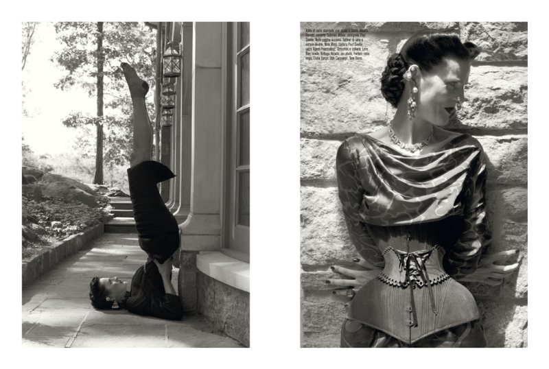 stella tennant2 Stella Tennant by Steven Meisel for <em>Vogue Italia</em> September 2011