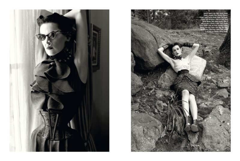 stella tennant3 Stella Tennant by Steven Meisel for <em>Vogue Italia</em> September 2011
