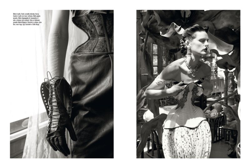 stella tennant8 Stella Tennant by Steven Meisel for <em>Vogue Italia</em> September 2011