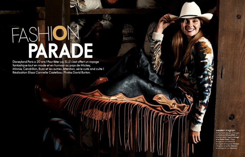heather marks1 Heather Marks by David Burton for <em>Elle France</em>