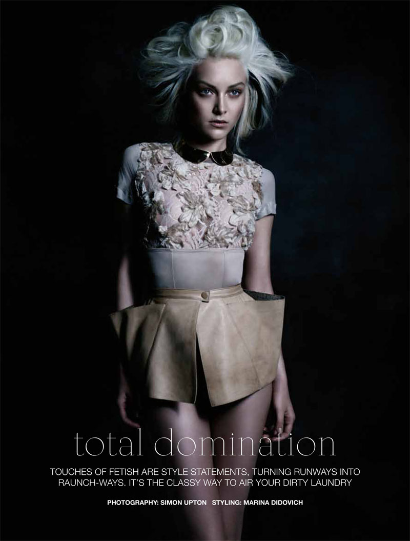 ollie henderson1 Ollie Henderson by Simon Upton for <em>Fashion Quarterly NZ</em>