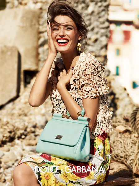 dolce gabbana14 Bianca Balti & Monica Bellucci for Dolce & Gabbana Spring 2012 Campaign by Giampaolo Sgura