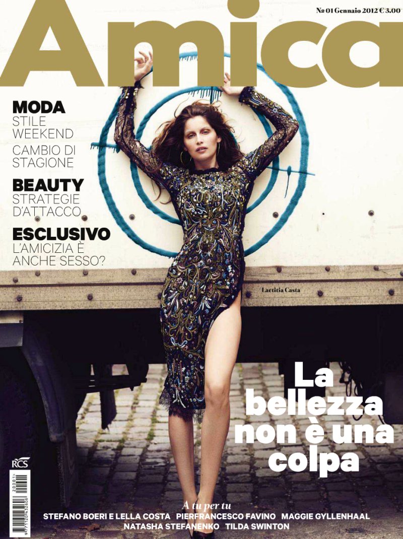 laetitia casta1 Laetitia Casta by Driu + Tiago for <em>Amica</em> January 2012