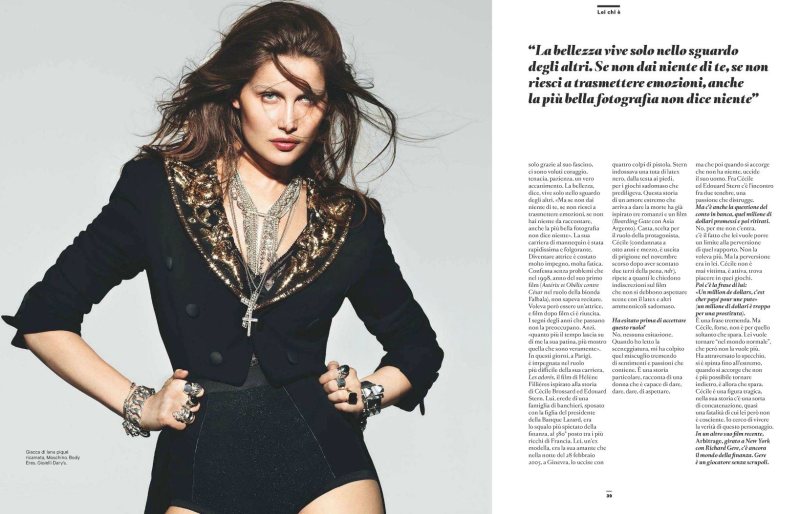 laetitia casta3 Laetitia Casta by Driu + Tiago for <em>Amica</em> January 2012