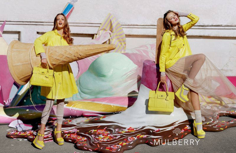 mulberry3 Lindsey Wixson & Frida Gustavsson for Mulberry Spring 2012 Campaign by Tim Walker