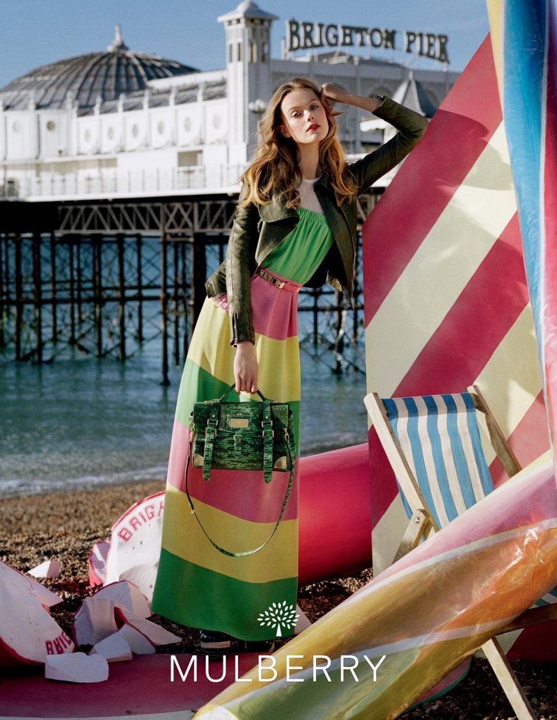 mulberry5 Lindsey Wixson & Frida Gustavsson for Mulberry Spring 2012 Campaign by Tim Walker