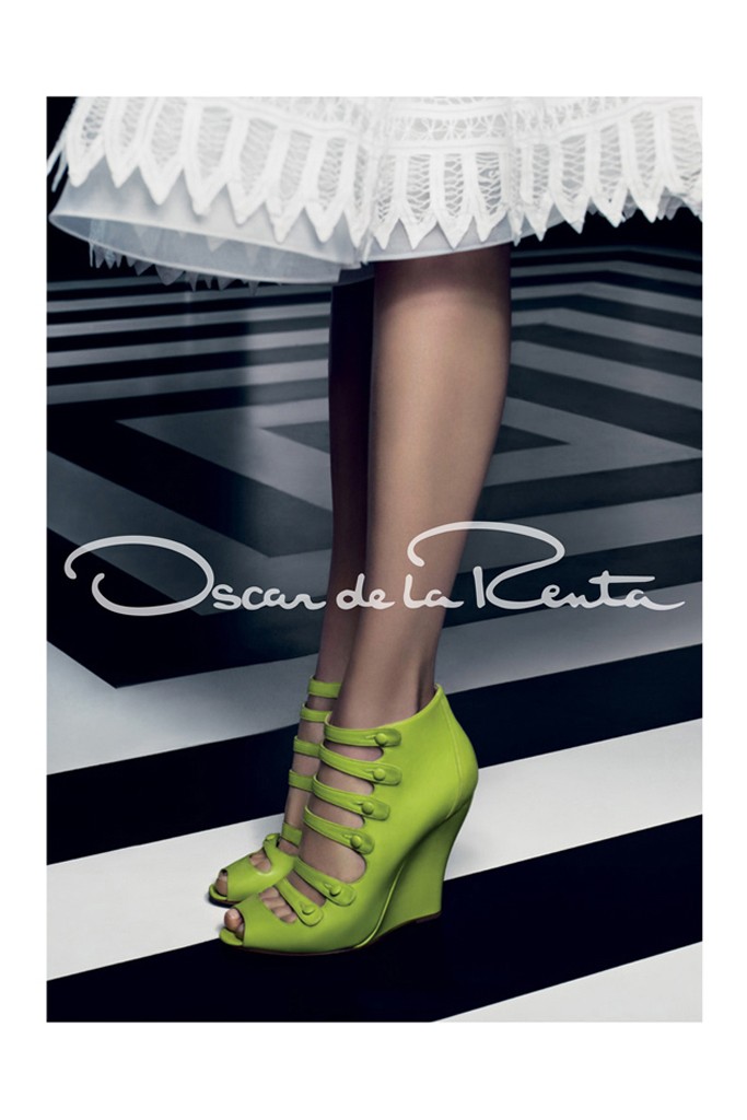 Karlie Kloss for Oscar de la Renta Spring 2012 Campaign by Craig McDean oscar2 Karlie Kloss for Oscar de la Renta Spring 2012 Campaign by Craig McDean