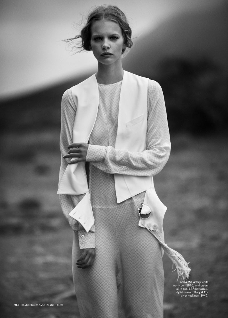 marloes horst12 Marloes Horst by Will Davidson for <em>Harpers Bazaar Australia</em> March 2012