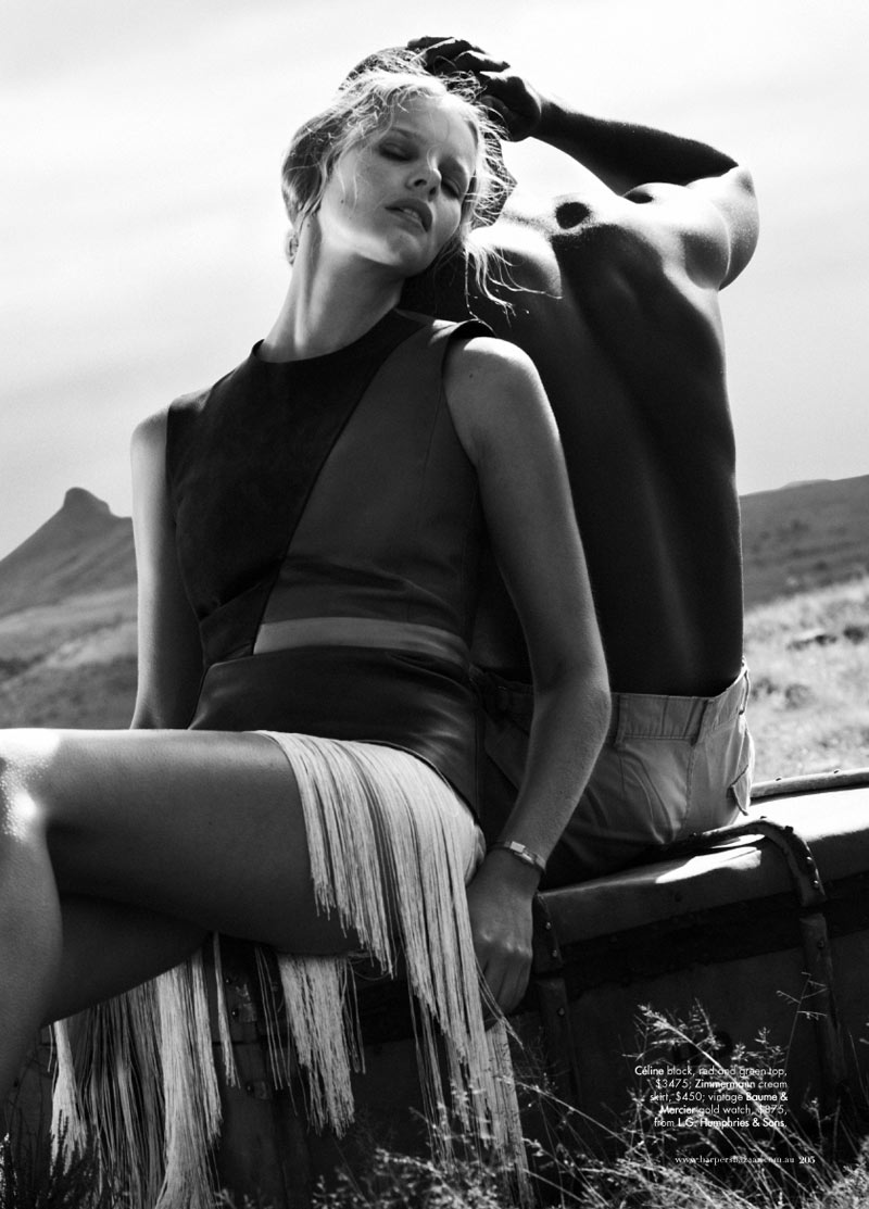 marloes horst6 Marloes Horst by Will Davidson for <em>Harpers Bazaar Australia</em> March 2012