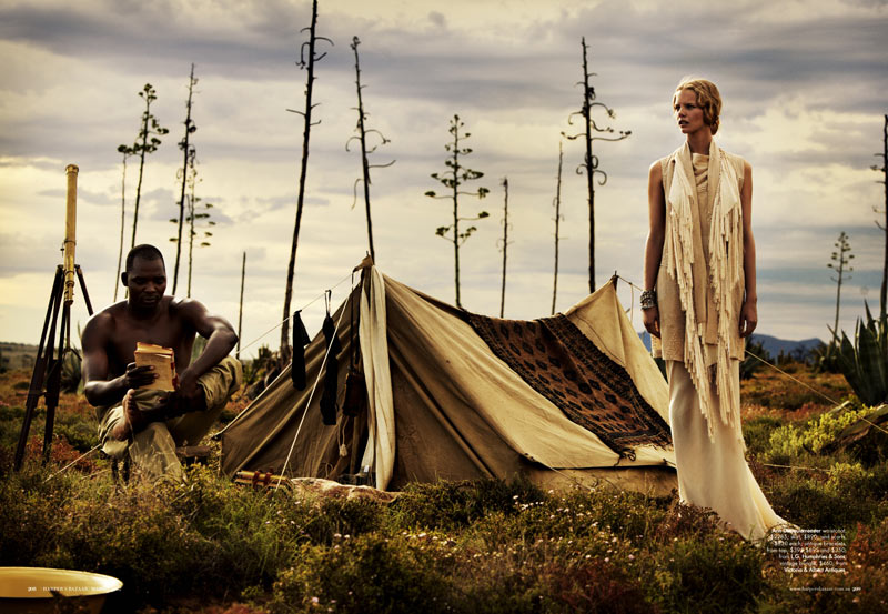 marloes horst8 Marloes Horst by Will Davidson for <em>Harpers Bazaar Australia</em> March 2012