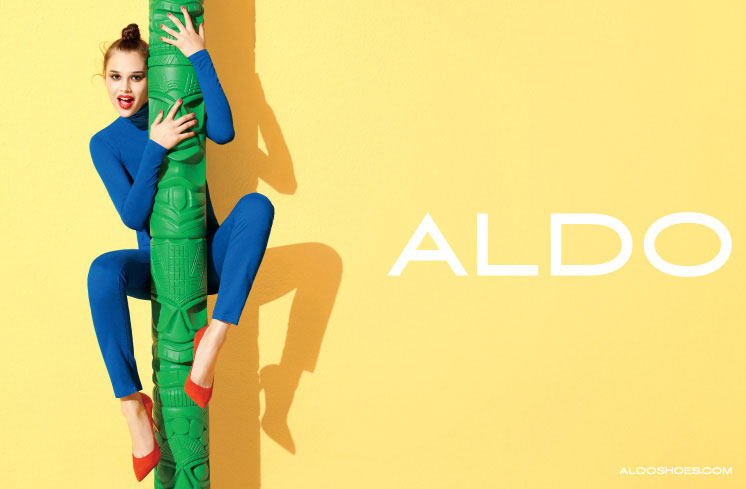 aldo shoes2 Anais Pouliot for Aldo Spring 2012 Campaign by Terry Richardson