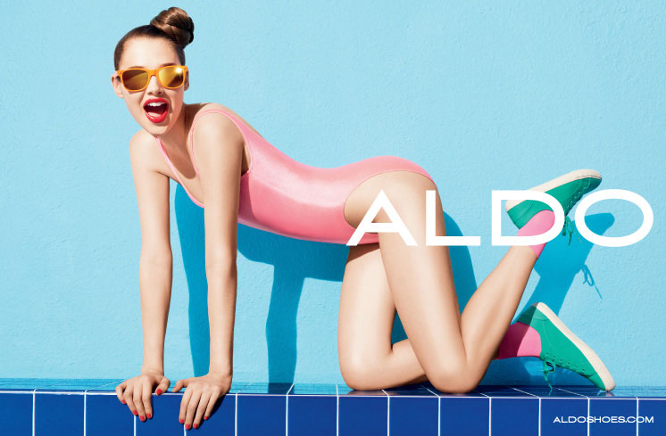 aldo shoes3 Anais Pouliot for Aldo Spring 2012 Campaign by Terry Richardson