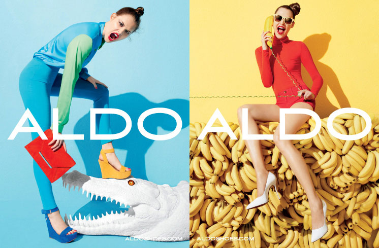 aldo shoes5 Anais Pouliot for Aldo Spring 2012 Campaign by Terry Richardson