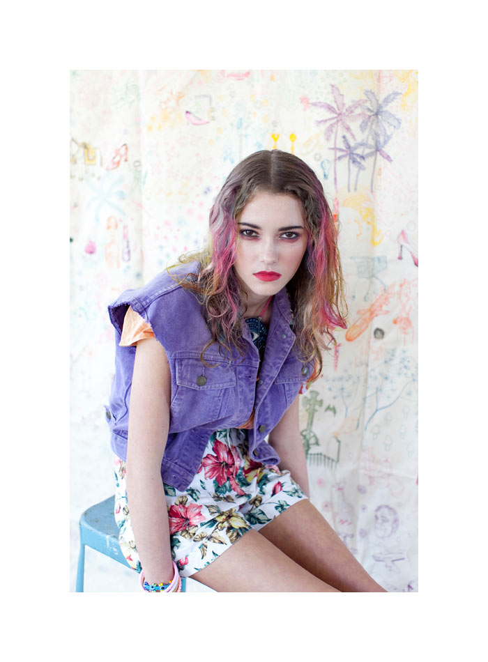 material13 Madeline White & Kaitlin Pilcher by Xanthe Hutchinson for Material Girl April 2012