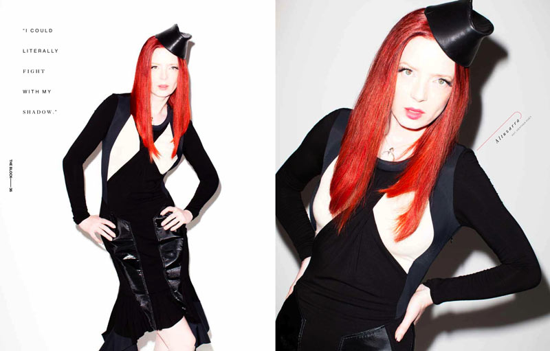 shirley manson3 Shirley Manson by Kenneth Cappello for The Block S/S 2012