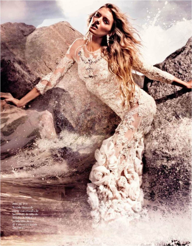 lily donaldson3 Lily Donaldson by Alexi Lubomirski for Vogue Spain May 2012