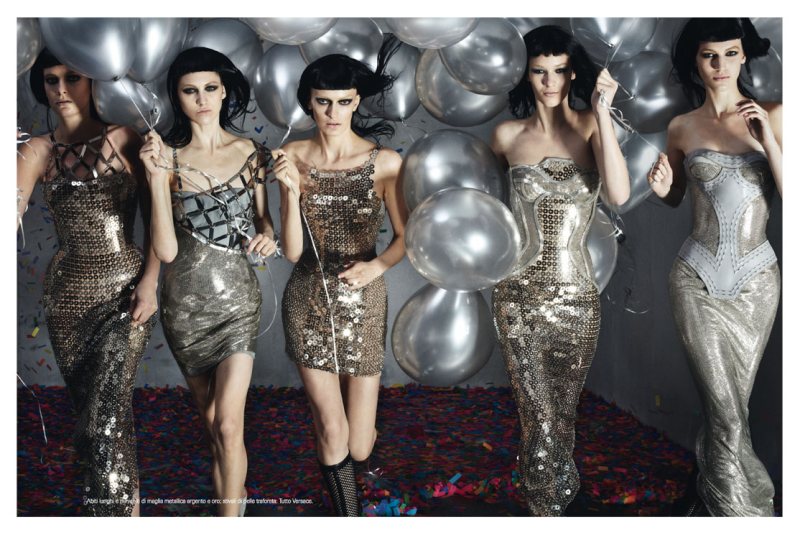 steven meisel10 Steven Meisel Photographs the Fall Collections for Vogue Italias July 2012 Cover Shoot