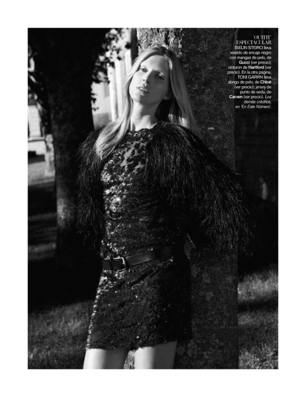 band2 Iselin Steiro & Toni Garrn by David Vasiljevic for <em>Vogue Spain</em> November 2010