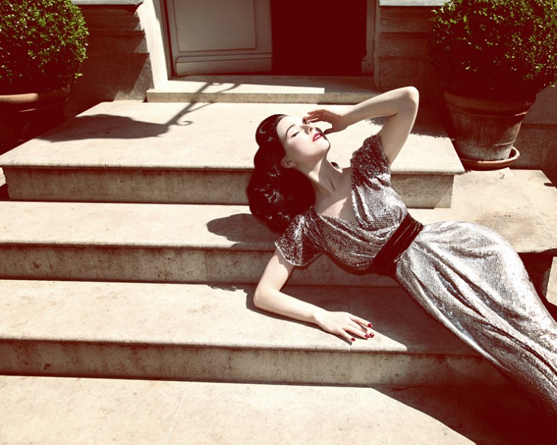 Dita von Teese by Richard Bernardin for Grazia dita von teese5 Dita von Teese by Richard Bernardin for Grazia