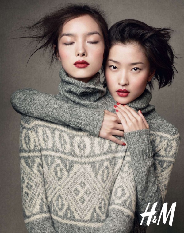 H&M Holiday 2010 Campaign | Du Juan & Fei Fei Sun hmhol H&M Holiday 2010 Campaign | Du Juan & Fei Fei Sun