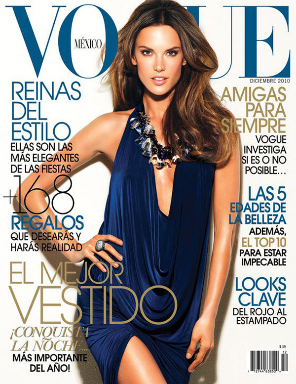 <em>Vogue Mexico</em> December 2010 Cover | Alessandra Ambrosio by Stewart Shining alessandracover <em>Vogue Mexico</em> December 2010 Cover | Alessandra Ambrosio by Stewart Shining