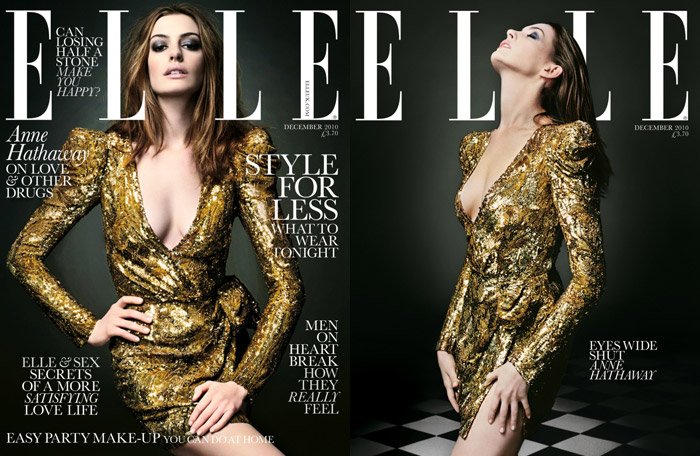 <em>Elle UK</em> December 2010 Cover | Anne Hathaway annecover <em>Elle UK</em> December 2010 Cover | Anne Hathaway