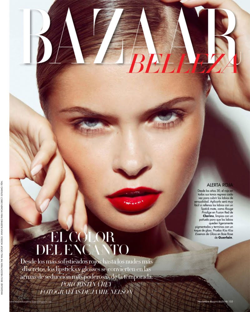 Anna Rudenko by Jamie Nelson for <em>Harpers Bazaar en Español</em> November 2010 bazaarbeauty1 Anna Rudenko by Jamie Nelson for <em>Harpers Bazaar en Español</em> November 2010