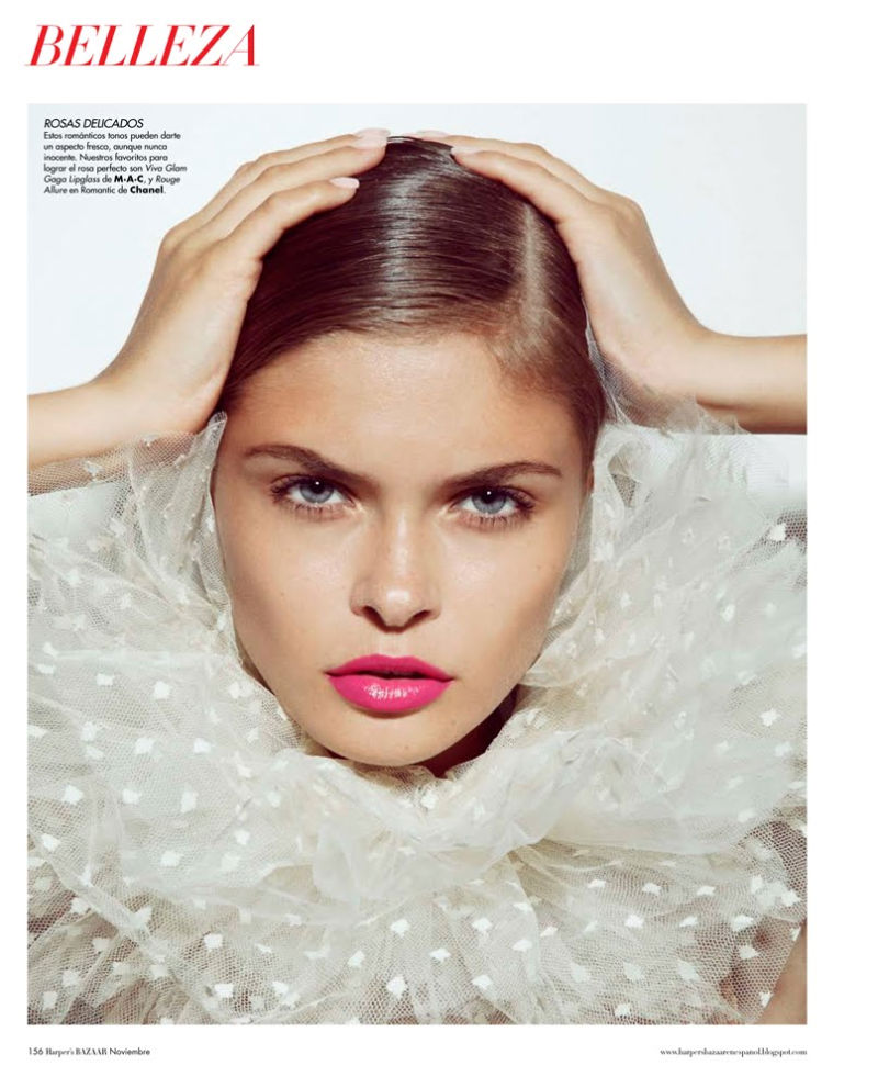 Anna Rudenko by Jamie Nelson for <em>Harpers Bazaar en Español</em> November 2010 bazaarbeauty2 Anna Rudenko by Jamie Nelson for <em>Harpers Bazaar en Español</em> November 2010