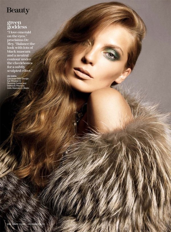 Daria Werbowy by Tesh for <em>Marie Claire US</em> December 2010 daria werbowy Daria Werbowy by Tesh for <em>Marie Claire US</em> December 2010