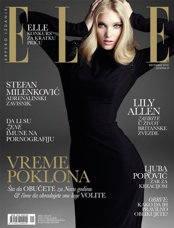 <em>Elle Serbia</em> December 2010 Cover | Elsa Hosk elsacover <em>Elle Serbia</em> December 2010 Cover | Elsa Hosk