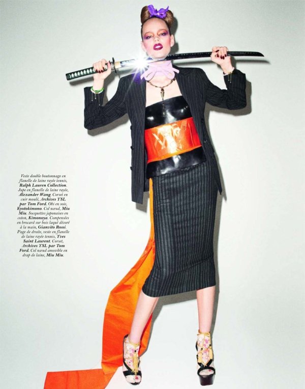 Freja Beha Erichsen by Terry Richardson for <em>Vogue Paris</em> November 2010 freja beha erichsen Freja Beha Erichsen by Terry Richardson for <em>Vogue Paris</em> November 2010