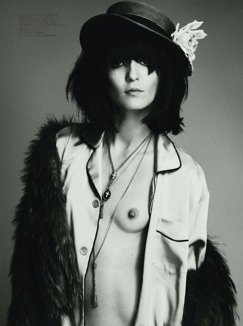 irina lazareanu1 Irina Lazareanu by Paul Schmidt for <em>Jalouse</em> November 2010